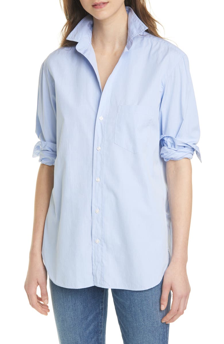 Frank & Eileen Solid Button-Up Shirt, Main, color, 