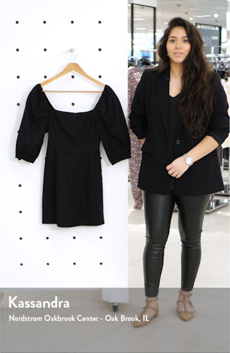 Square Neck Minidress, sales video thumbnail