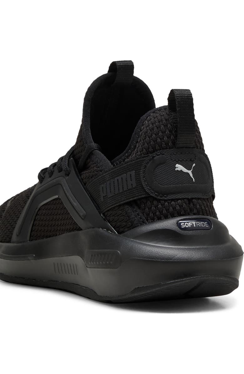 PUMA Softride Enzo 5 Sneaker, Alternate, color, Puma Black- Black- Silver