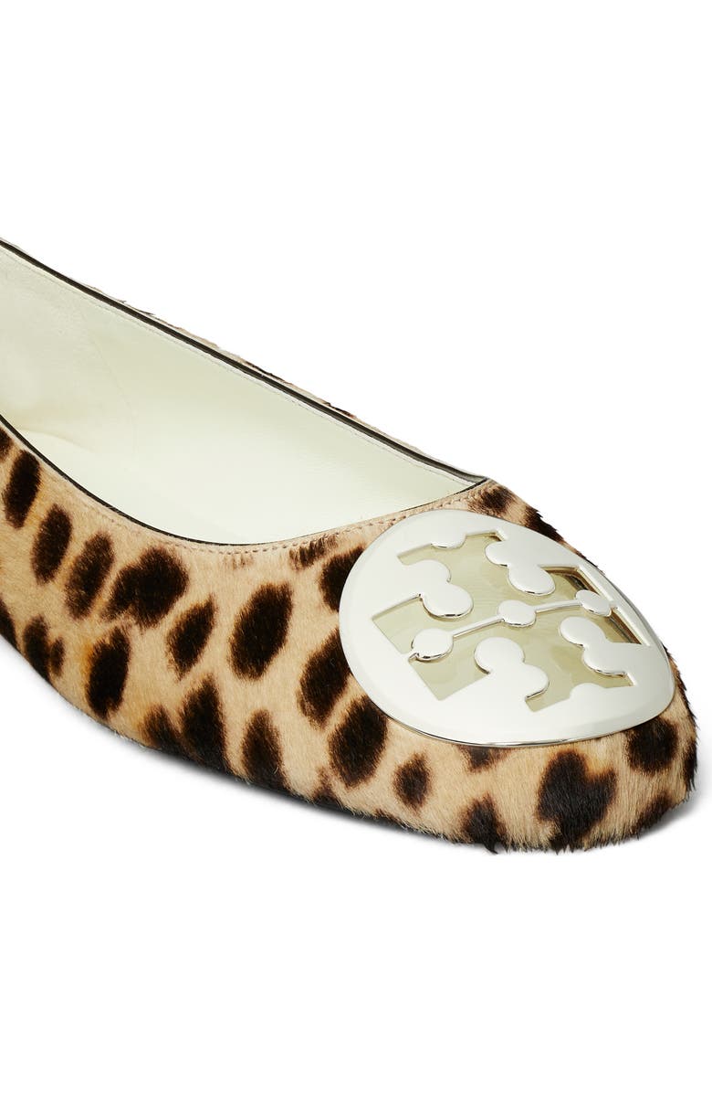Tory Burch Reva Genuine Calf Hair Ballet Flat, Alternate, color, Cheetah Spots