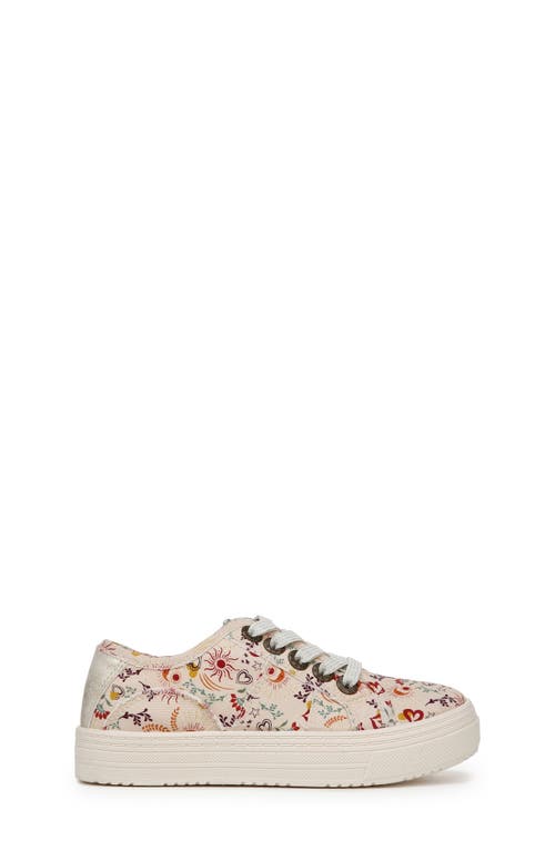 Blowfish Malibu Kids' Supersmile Slip-on Sneaker In Peach Multi Canvas