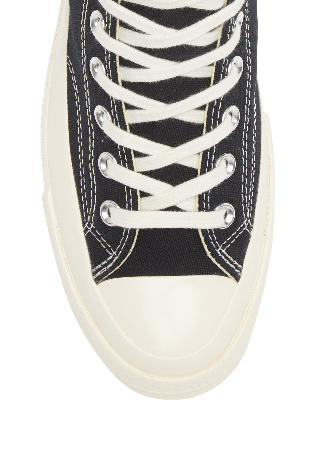 Comme des Garçons PLAY x Converse Chuck Taylor<sup>®</sup> Hidden Heart High Top Sneaker, Alternate, color, 