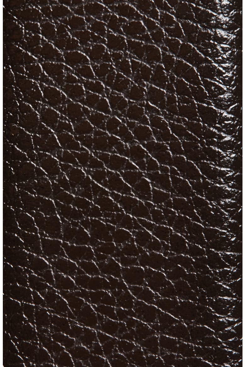 Elloy Leather Belt, Alternate, color, DARK BROWN