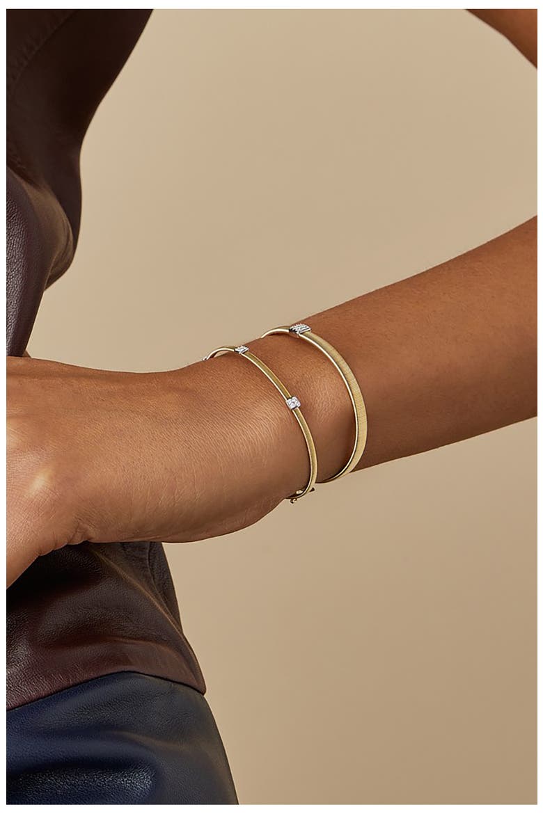 Masai Small Station Diamond Bracelet, Alternate, color, 18K YELLOW GOLD