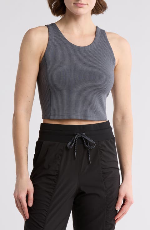 Rib Scuba Knit Tank Top