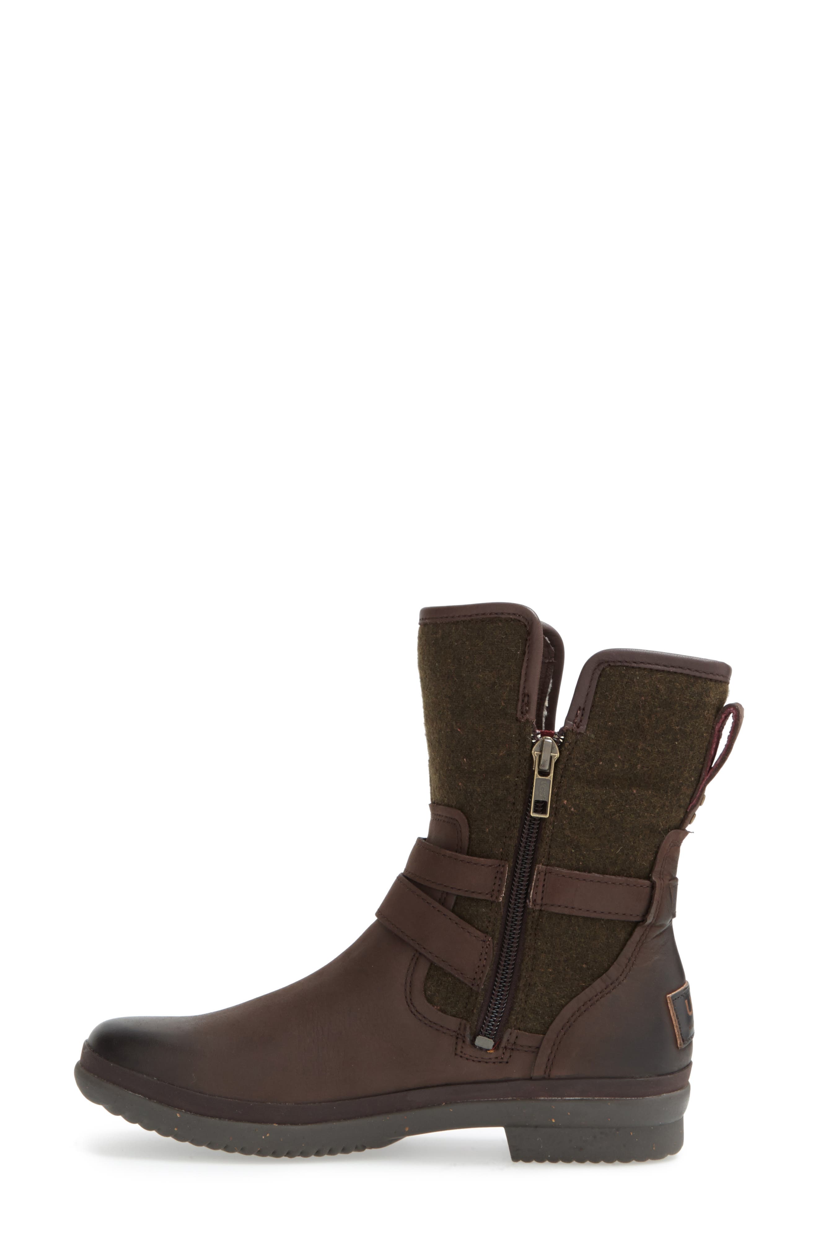 UGG<sup>®</sup> UGG Simmens Waterproof Leather Boot, Alternate, color, 
