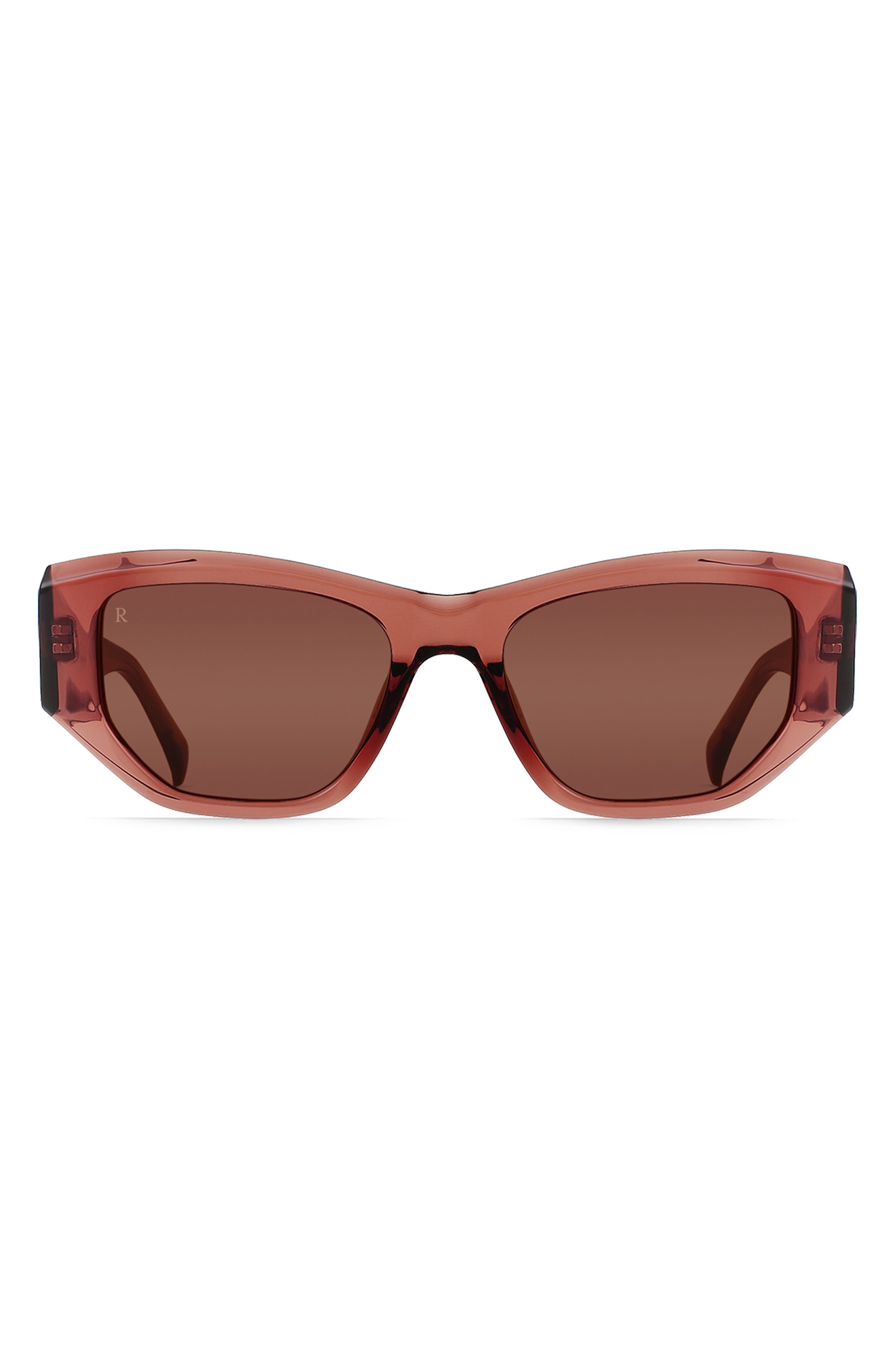 RAEN Ynez 54mm Mirrored Square Sunglasses in Allegra/Teak 