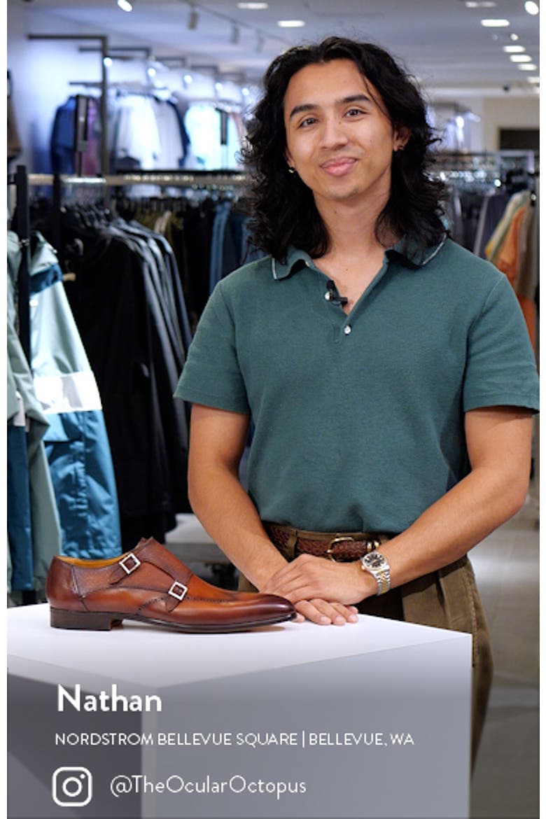 Zamir Wingtip Double Monk Strap Shoe video