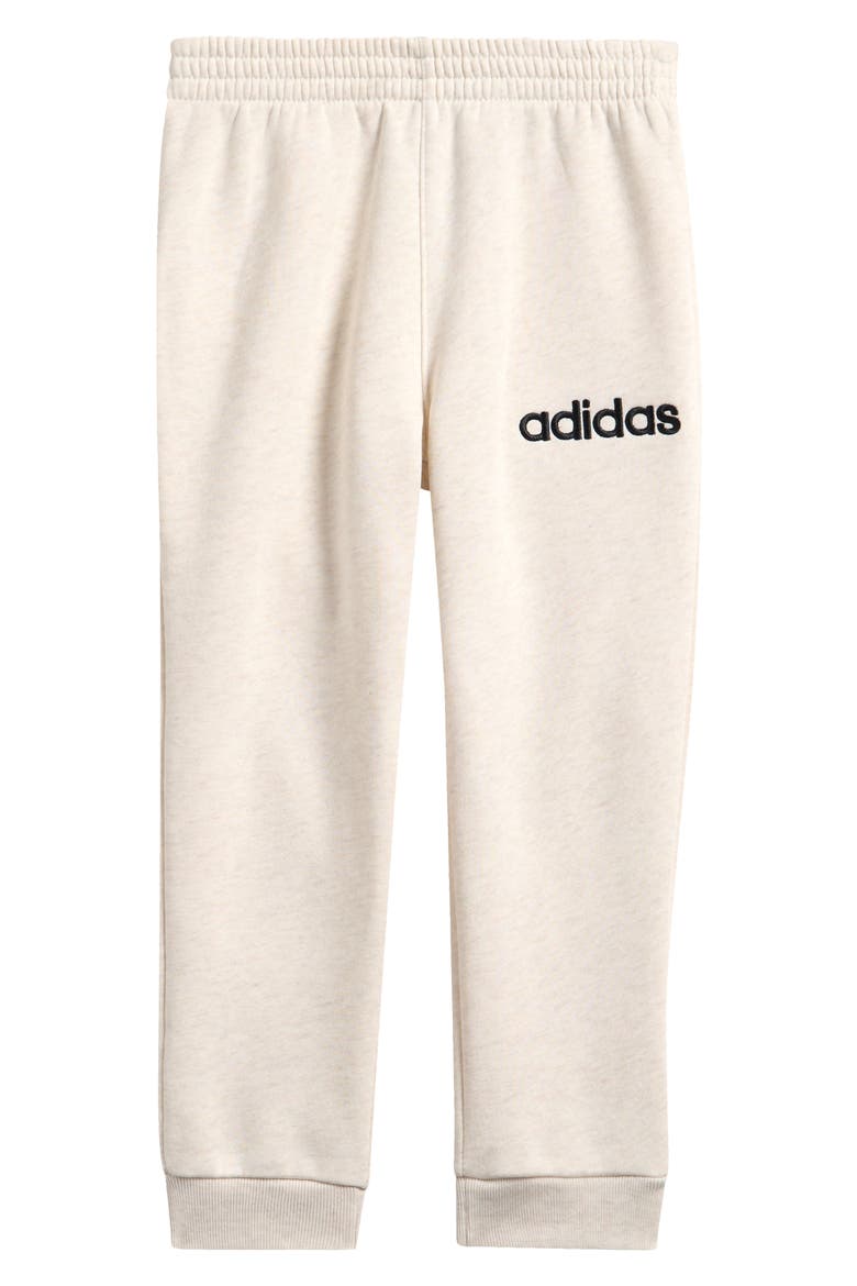 Kids' Linear Fleece Pants, Main, color, OATMEAL HEATHER