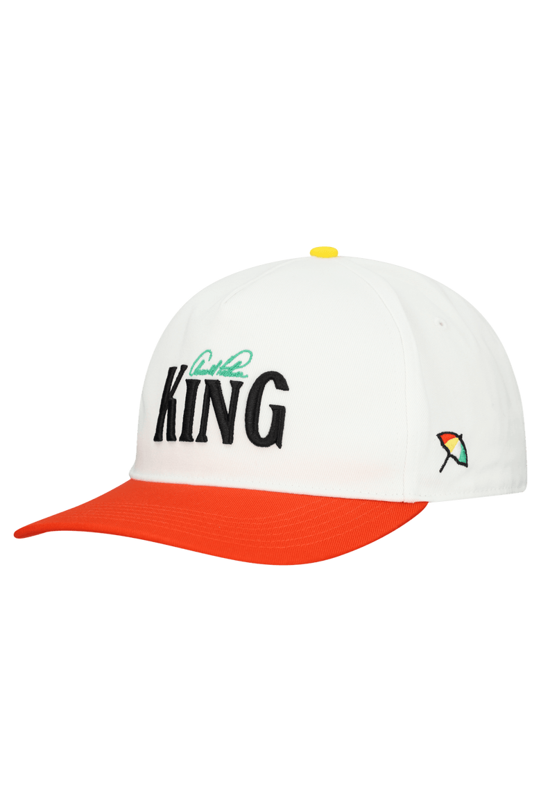 Men's Puma White Arnold Palmer Invitational King Adjustable Hat, Alternate, color, White