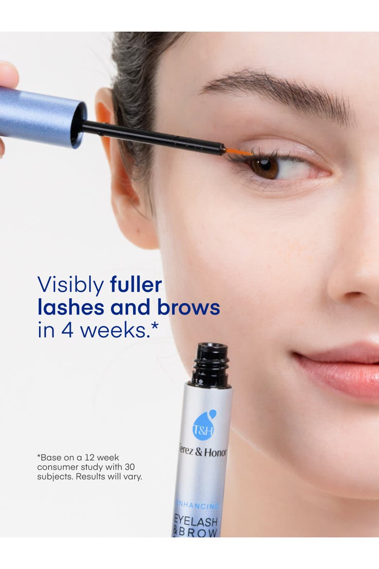 Advanced Enhancing Eyelash and Eyebrow Serum, Alternate, color, No Color