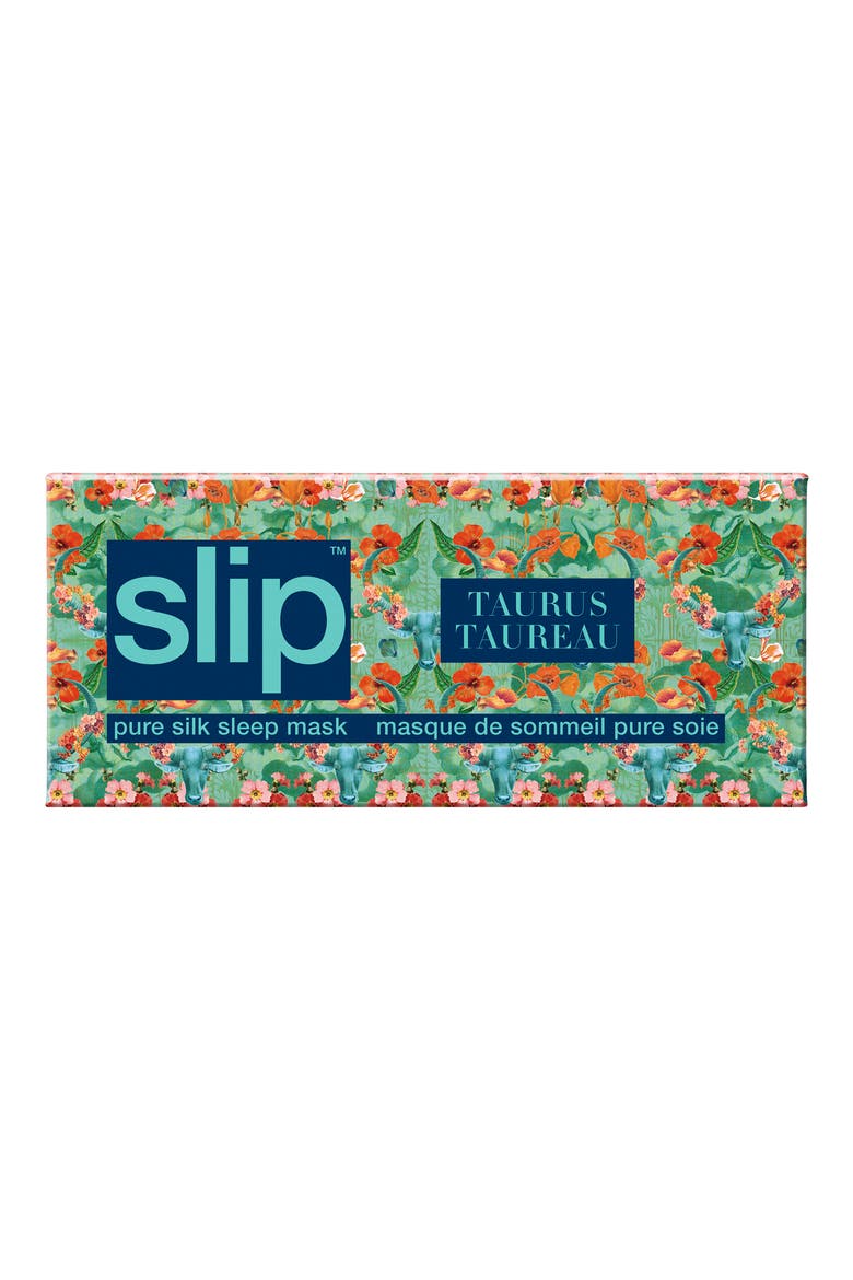 Pure Silk Zodiac Sleep Mask, Alternate, color, TAURUS