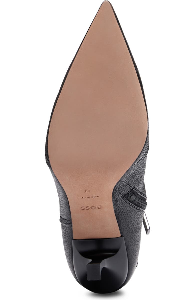 BOSS Vivian Pointed Toe Bootie, Alternate, color, Blk