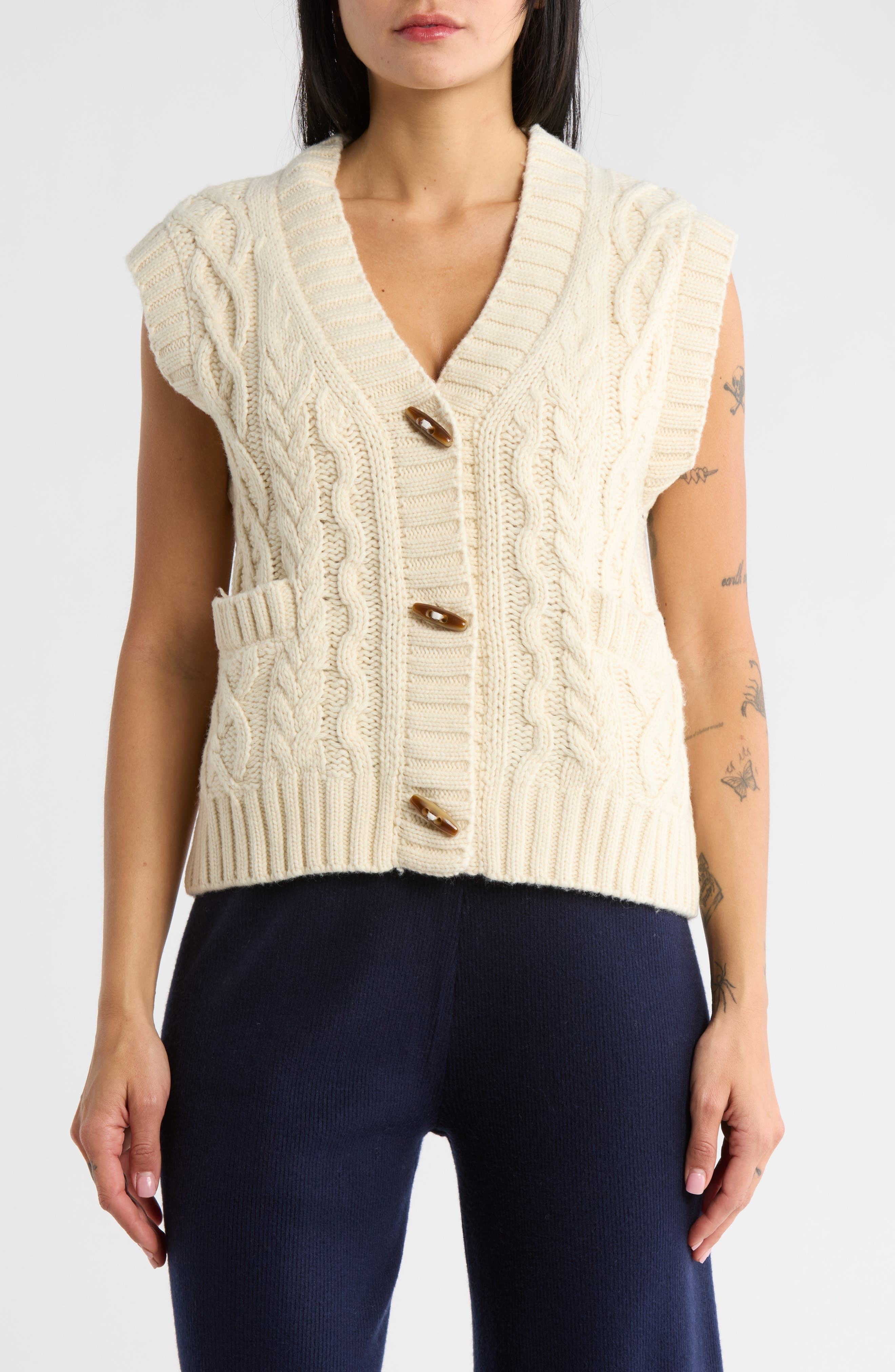FRNCH High Winter Sweater Vest