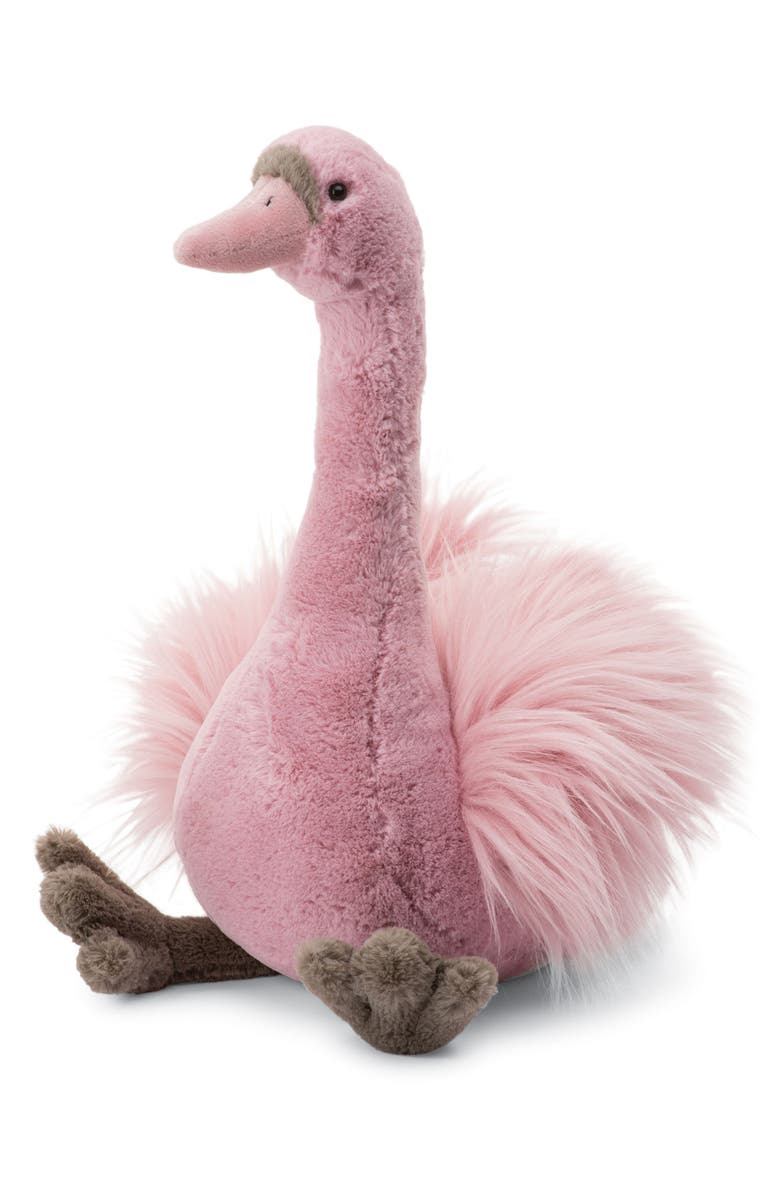 Jellycat Solange Swan Stuffed Animal, Main, color, 
