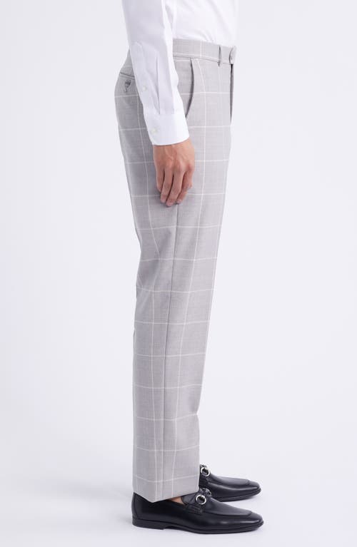 Shop Berle Flat Front Stretch Wool Dress Pants
