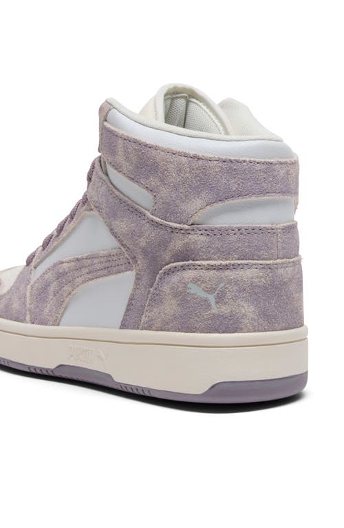 Puma Rebound Layup High Top Sneaker In Multi