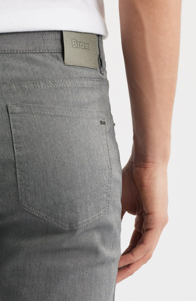 Brax Chuck Modern Fit Chambray Pants, Alternate, color, 07-Mid Grey