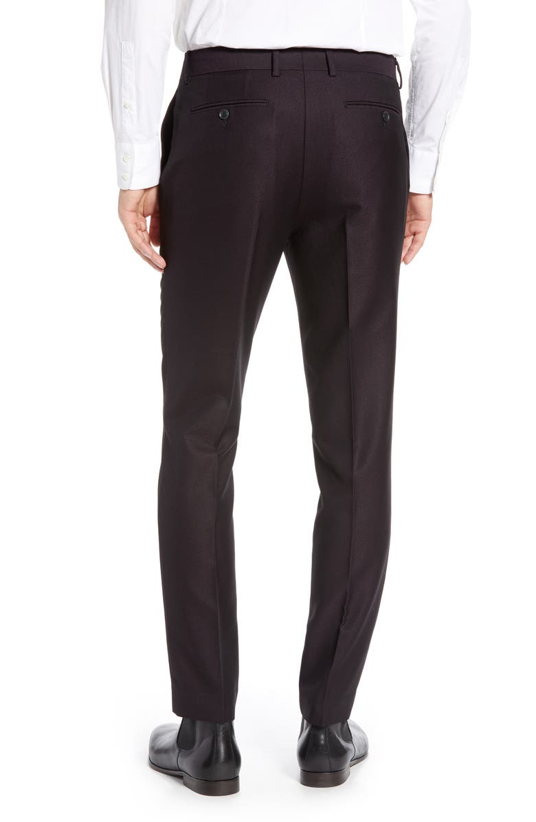 Topman Bicester Skinny Fit Suit Pants, Alternate, color,