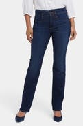 NYDJ Marilyn Hollywood High Waist Straight Leg Jeans