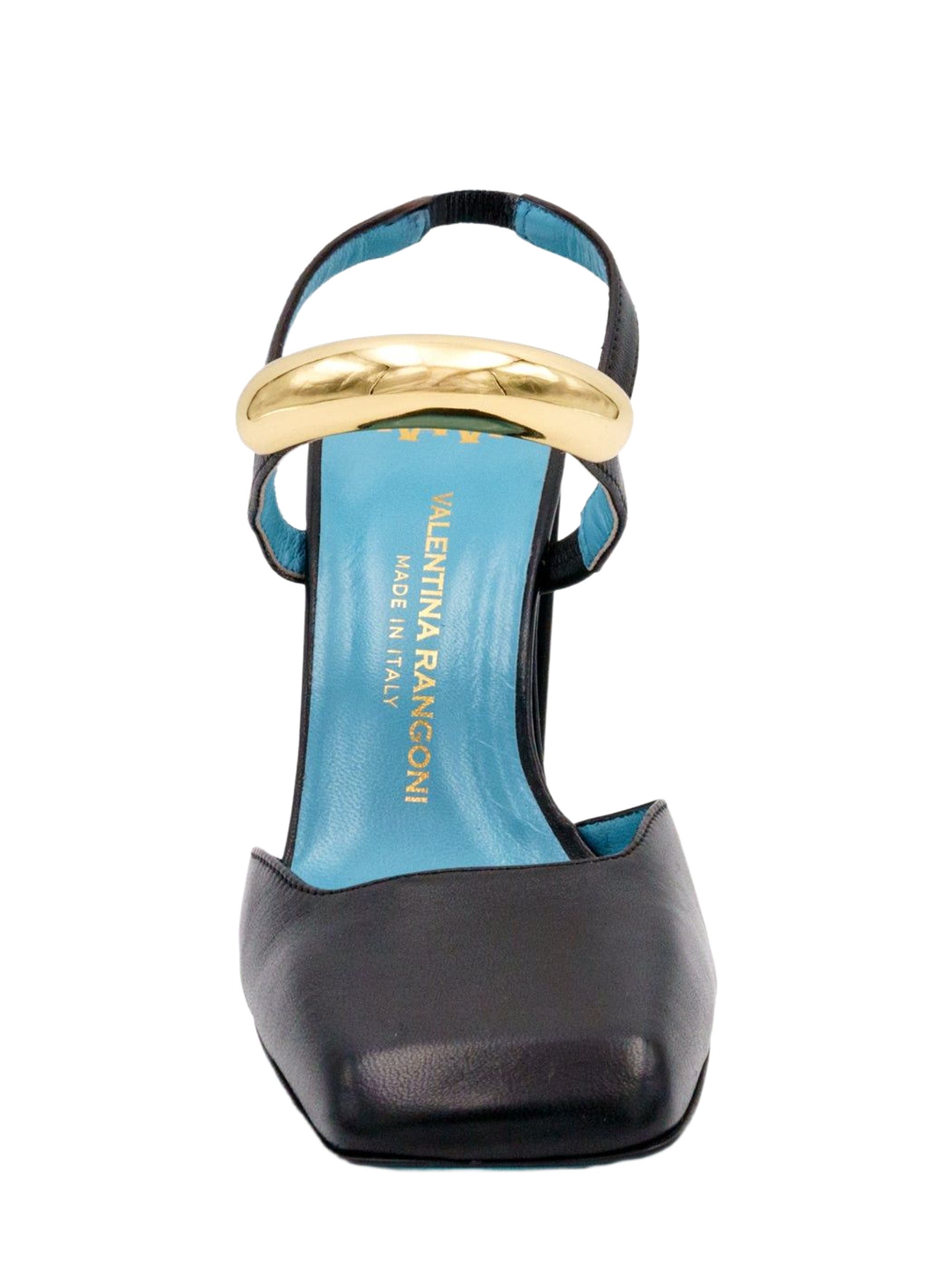 Valentina Rangoni Zenobla Quarter Strap Pump, Alternate, color, Black