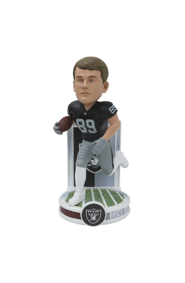 FOCO Brock Bowers (Las Vegas Raiders) Banner Series NFL Bobblehead, Main, color, Multi-Color