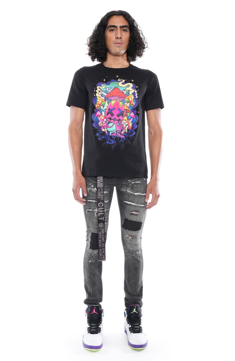 Cult of Individuality Shimuchan Shroom Graphic T-Shirt, Alternate, color,