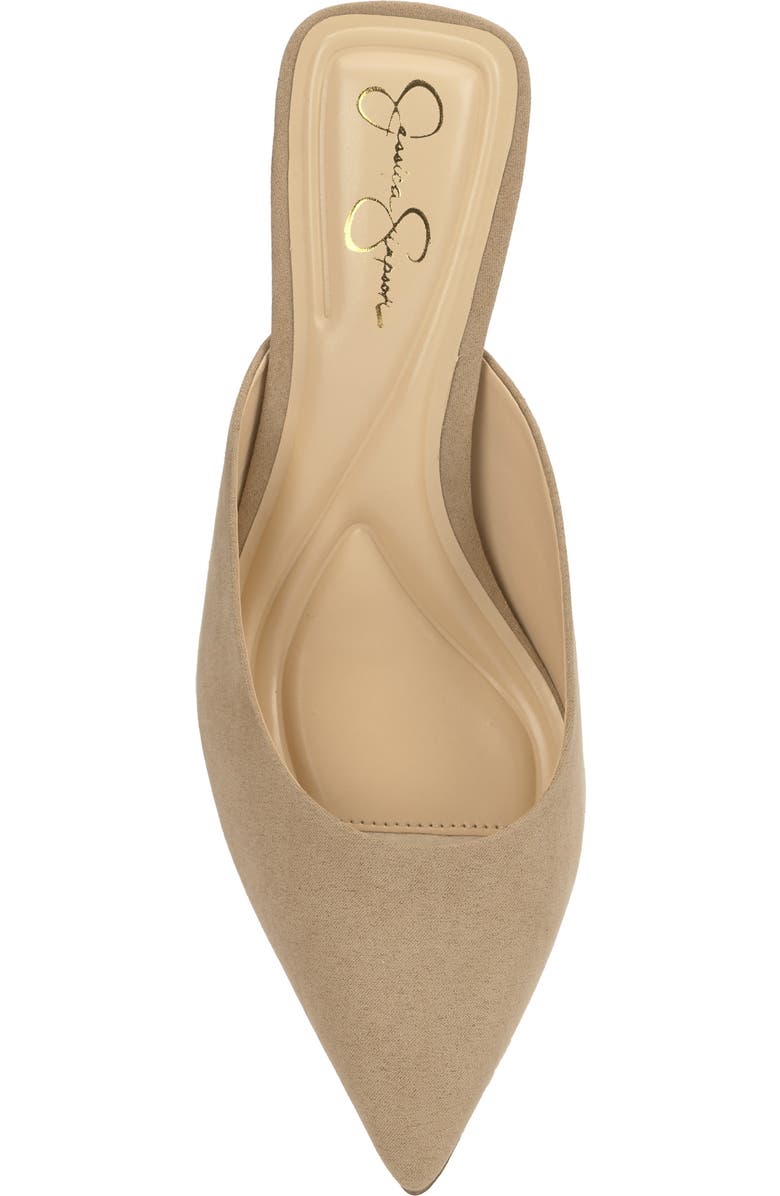 Jessica Simpson Belvaen Pointed Toe Mule, Alternate, color, Brown
