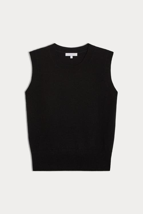 Naked Cashmere Sylvie Cashmere Sweater Vest In Black