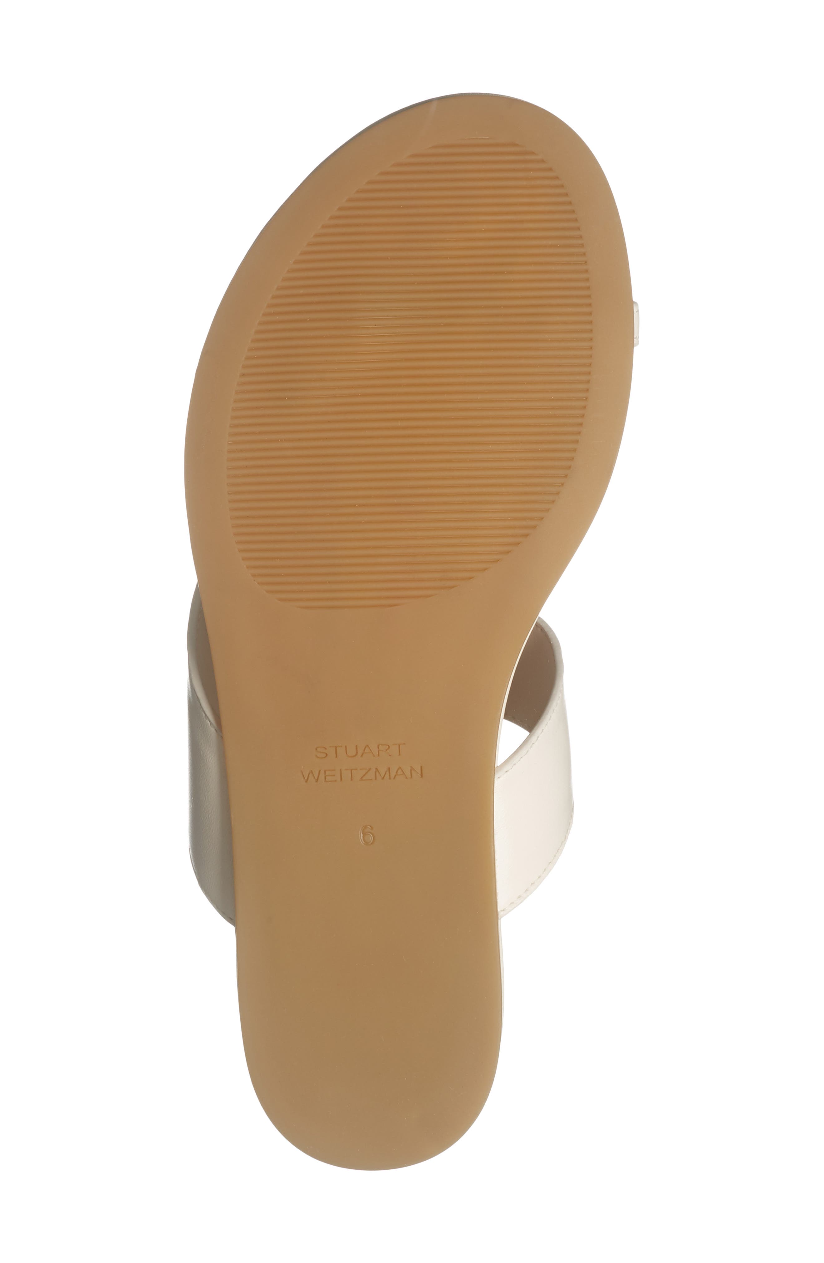 Stuart Weitzman Remy Toe Strap Sandal, Alternate, color, Seashell