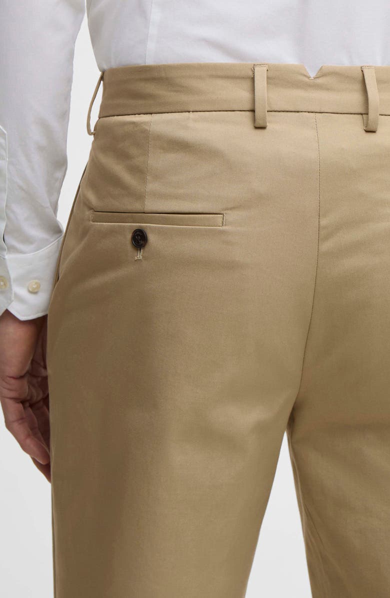 Barbour Bellamy Pleated Stretch Cotton Pants, Alternate, color, Sand