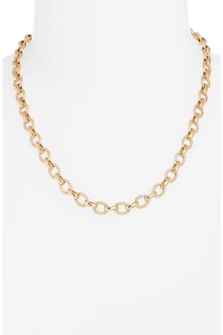 Franco Necklace, Alternate, color, GOLD