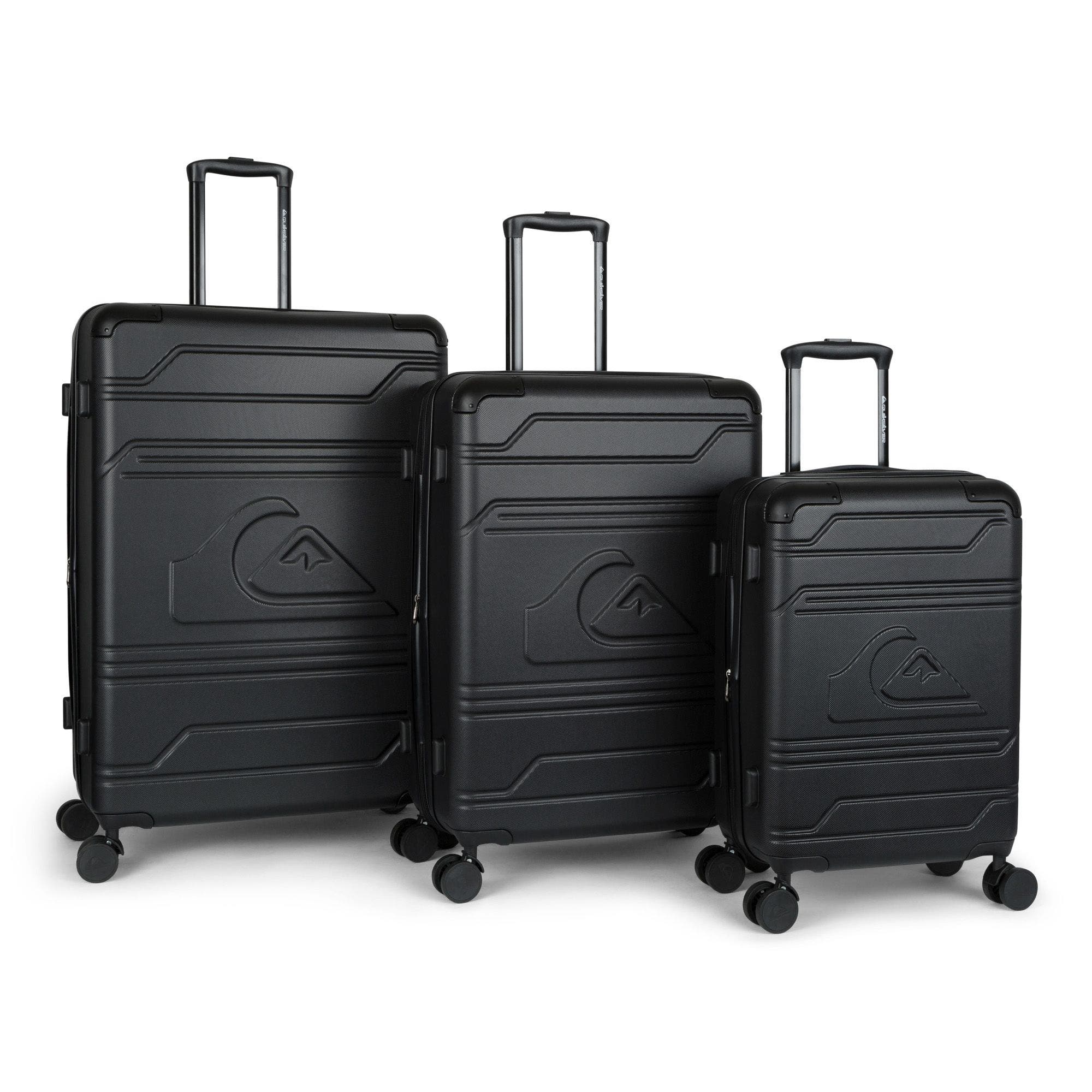 Quiksilver Rincon Suitcases PC Hardside Expandable Luggage with Spinner Wheels, 3-Piece Set, Main, color, 
