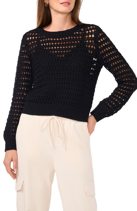 Open Knit Sweater