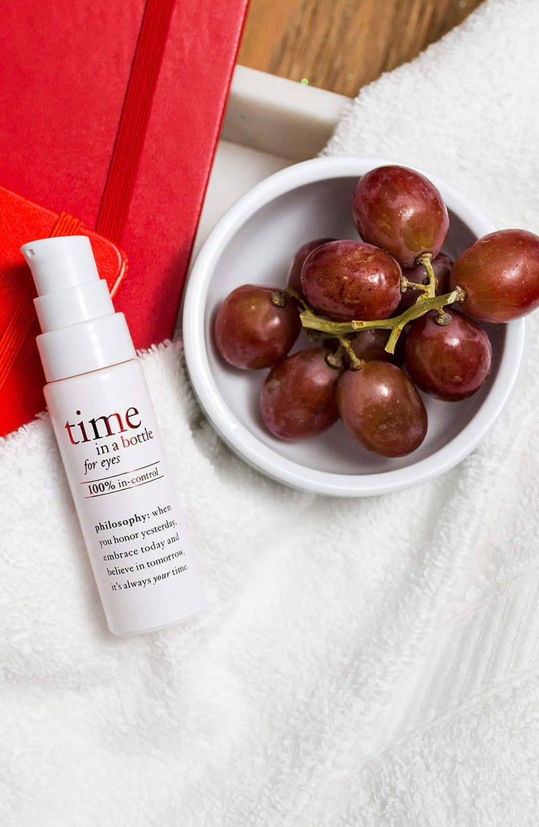 philosophy time in a bottle eye serum, Alternate, color,