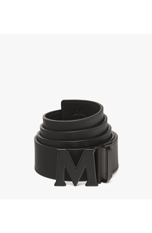 Mcm Claus M Reversible Belt 1.75 In Black