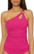 Soluna Sun Goddess One-Shoulder Cutout Tankini Top