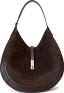 Polo Ralph Lauren Polo ID Suede Shoulder Bag