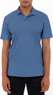 PINO BY PINOPORTE Short Sleeve Stretch Polo