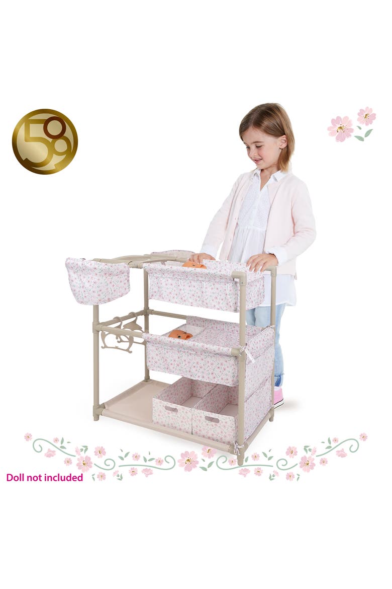 Little Flora Twin Doll Play Center, Alternate, color, Multicolored