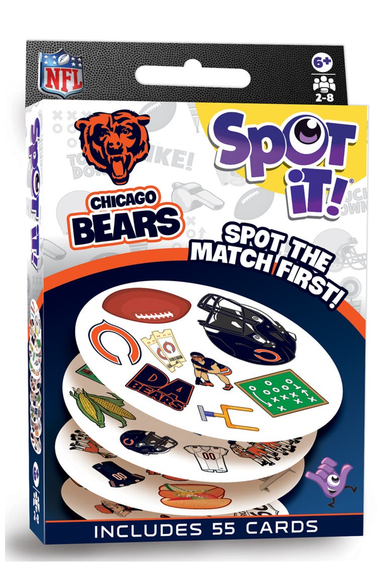 Chicago Bears Spot It! Card Game, Main, color, Multicolor