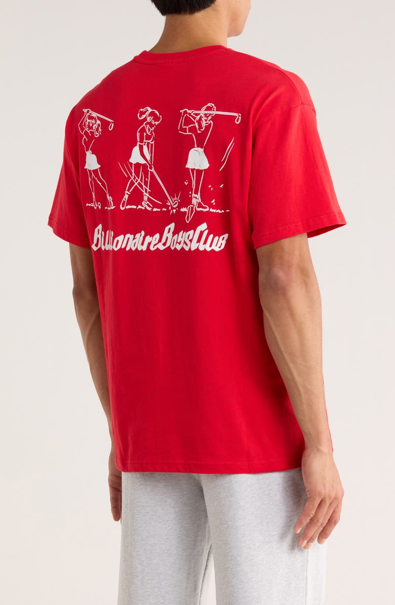 Billionaire Boys Club Swing Graphic T-Shirt, Alternate, color, Red
