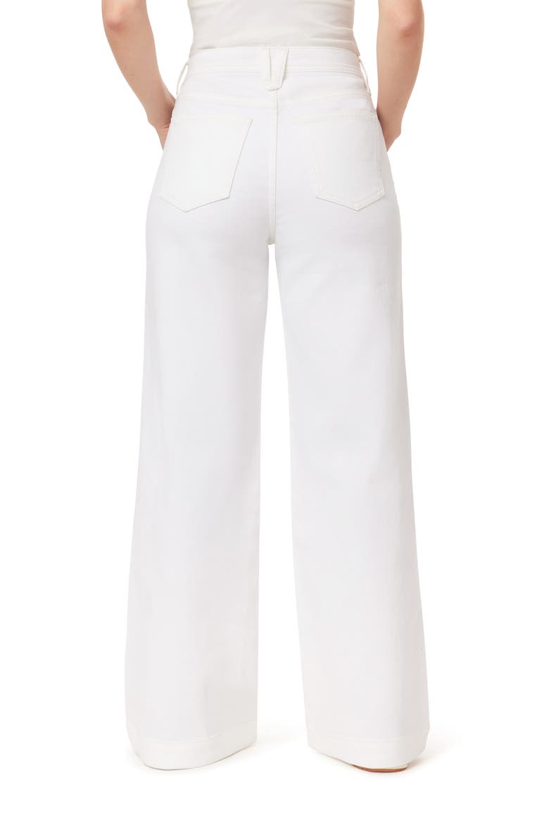 The Wave High Waist Straight Leg Jeans, Alternate, color, BLANC DE BLANC