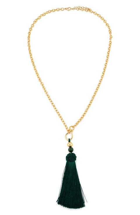 Tassel Pendant Necklace
