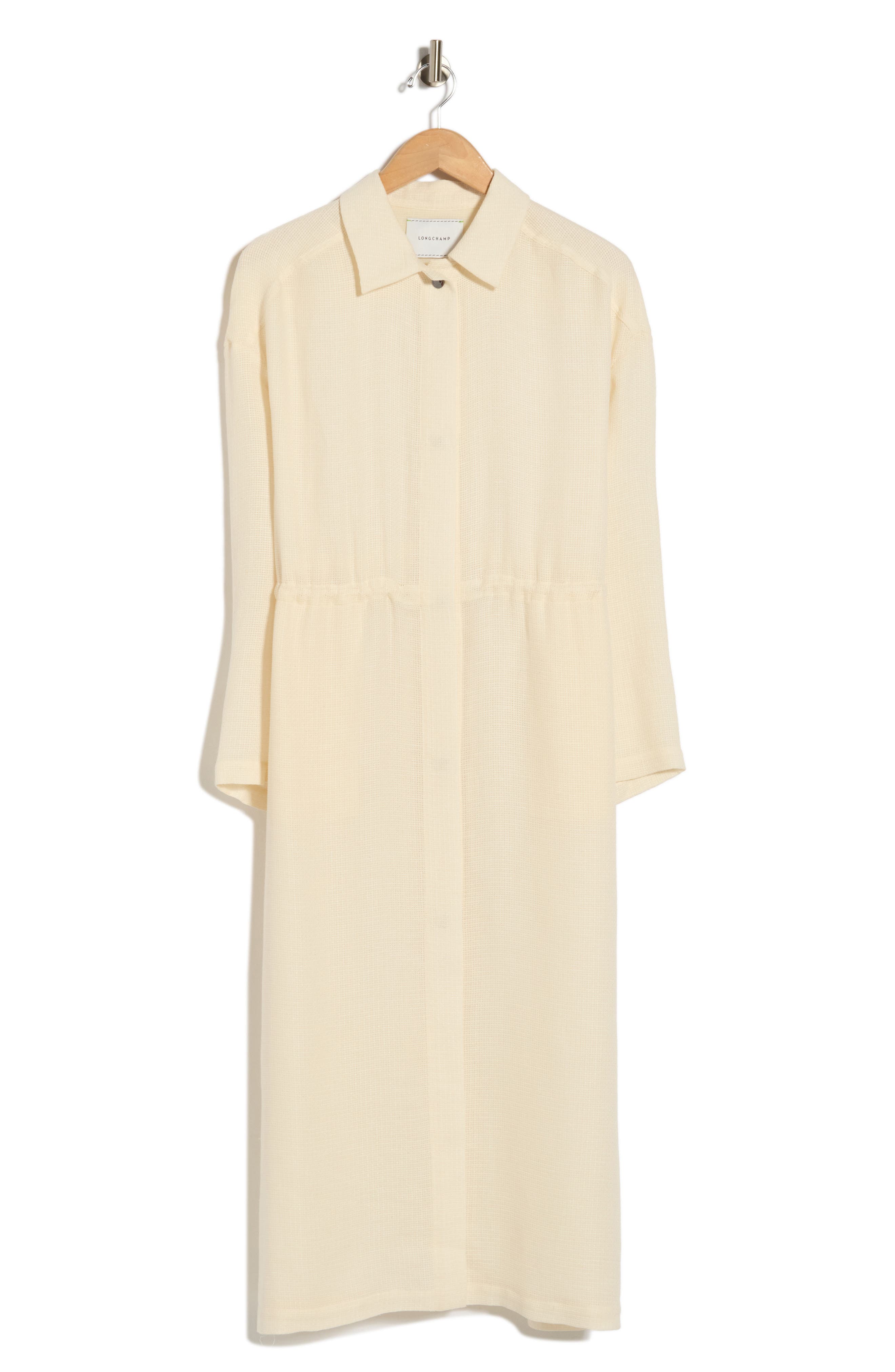 Textured Longline Coat
