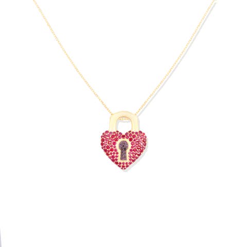 Juju Heart Locket Charm Necklace
