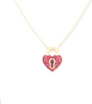 Campbell + Charlotte Juju Heart Locket Charm Necklace