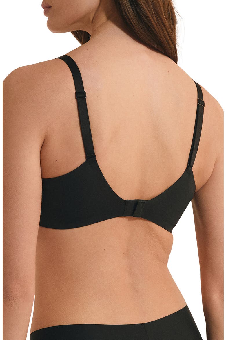 Pure Invisible Bra, Alternate, color, BLACK