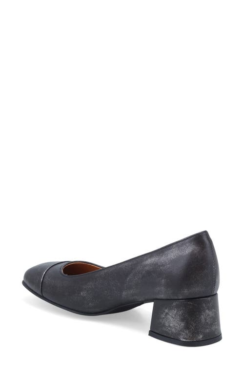 Miz Mooz Gilda Cap Toe Pump In Gray