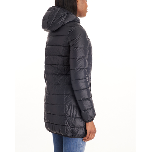 Modern Eternity Maternity Modern Eternity Ashley 3-in-1 Down Lightweight Maternity Jacket In Black